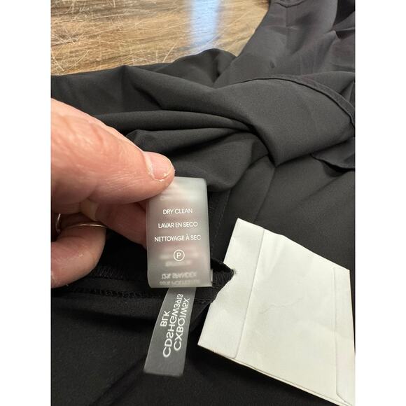 NWT!! Calvin Klein, Button Up, Gold Buttons, Size 22W, Goth, Tie Around Waist - Picture 8 of 9